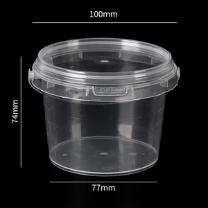 New arrivals cao minh bạch PP Vòng trái cây thực phẩm lưu trữ Làm xáo trộn rõ ràng container nhựa Deli container - Product Image 2