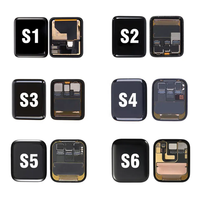 Penggantian LCD Original untuk Apple Watch Seri 2 3 4 5 6 7 8 SE S1 S2 S3 38mm 40mm 42mm 44mm Layar LCD Perakitan Layar Sentuh