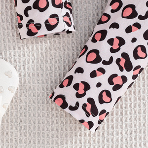 Ropa Infantil para Niña, Primavera-Otoño, Blusa con Estampado de Cara Sonriente y Mangas con Volantes, Pantalones Casuales, Conjunto Sencillo para el Día a Día - Product Image 5