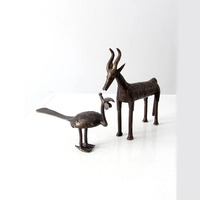 Sculpture de buste d'animal en bronze personnalisée par un artiste, sculpture de cerf en bronze très détaillée pour trophée de tournoi