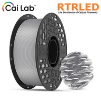 Filament PLA Soie Monocouleur CAILAB 1,75 mm 1 kg Matériaux pour Imprimantes 3D FDM Bobine Haute Brillance
