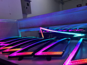 Luci Diurne LED Personalizzate dal Design Unico di Fabbrica Bianche Gialle WRGB con Controllo App DRL per Hyundai Elantra <span class=keywords><strong>2019</strong></span> 2020 - Product Image 2