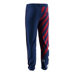 Custom Sublimation Team Botton Wholesale <b>Baseball</b> Pants Blue Sorfball Wear <b>Baseball</b> Pants for Boys - Product Image 4
