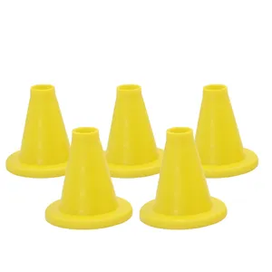 100 Packs Mini Disc Cone Kit Mini Soccer Cones Agility Drills Cones for  Soccer Practice Small Cones with Shoulder Strap for Sports Football  Basketball