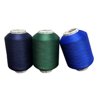 75D 72F 100% Polyester DTY Fil Argent Ion Antibactérien Chaussettes Fil