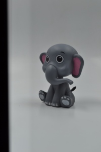 Bobblehead <b>Elephant</b> Is a Cute And Playful Animal, Perfect For Your Car Dashboard, Office, Or Home <b>Decor</b> - Product Image 2
