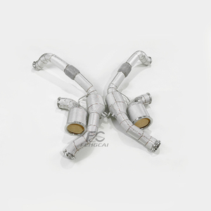 Sin Fallos de Motor para Porsche 976 2.9T 2024-2025 con OPF, Acero Inoxidable de Alto Flujo con Aislamiento Térmico, Mejora de Potencia de Carreras - Product Image 2