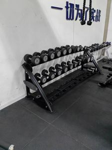 GNS-8212 Ticari Çelik İki Katlı Dambıl Rafı Spor Salonu Fitness Ekipmanı - Product Image 4