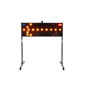 علامة مرور شمسية ، أدى لوح أسهم ، الشمسية علامة الاتجاه - Product Image 1