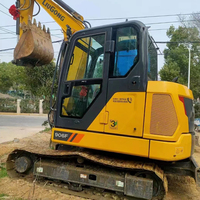 Machine de Construction d'occasion liogong 906F, pelle à chenilles multifonctions et terrain plat