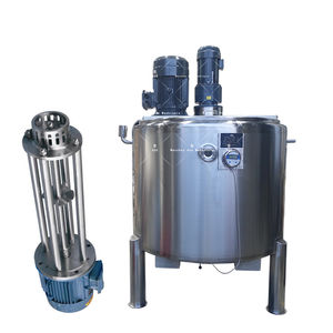 Équipement de fabrication de gels à haute viscosité, émulsifiant sous vide pour teinture à sourcils, machine homogénéisatrice, cuve de mélange pour gloss à lèvres - Product Image 4