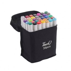 36-Color Dual Tip Sketch Art Markers <b>Set</b> Permanent Alcohol <b>Paint</b> in Stock with Packaging for Drawing - Product Image 1
