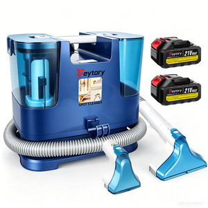 Aspirateur sans fil 21V avec batterie, pour sols humides et secs, aspirateur pour tapis, machine à laver les tissus, canapé - Product Image 1