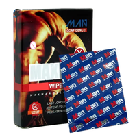 Lingettes humides pour hommes I Max Extra Fortes, effet amélioré, retardateur, lingettes pour rapports sexuels, produit pour hommes pour une durée prolongée