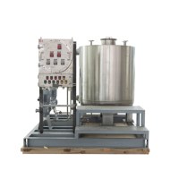 Pompe doseuse chimique haute précision SS316L sur skid : Optimisez le rapport de dosage, réduisez les coûts d'utilisation de produits chimiques pour les eaux usées industrielles