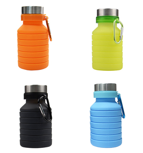 Bình Nước Silicon Có Thể Gập Lại Tùy Chỉnh Tái Sử Dụng Cấp Độ Thực Phẩm, Cốc Silicon Gấp Gọn Thể Thao Uống Nước Du Lịch Tiện Dụng Với Số Lượng Lớn - Product Image 2