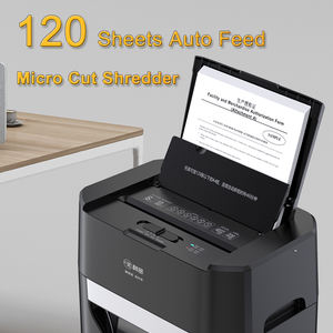 Déchiqueteuse <span class=keywords><strong>de</strong></span> <span class=keywords><strong>papier</strong></span> professionnelle électrique Comet P-5 Security, capacité <span class=keywords><strong>de</strong></span> 120 feuilles, alimentation automatique, grande capacité pour bureau, micro-coupe A4, machine à détruire, bac <span class=keywords><strong>de</strong></span> 20L - Product Image 2