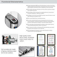 Mingxu Customizable High Security Full Height Optical Access Control Sliding Turnstile with Barcode Scanner Sliding Barrier Gate