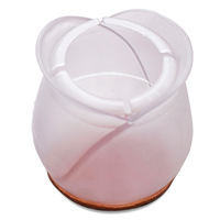 Coussinets de meubles épaissis antidérapants en silicone protecteurs de jambes de chaise de salle à manger silencieux résistants à l'usure en feutre plastique antidérapant pour tables