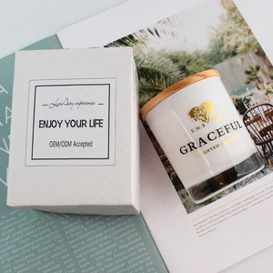 Fengjun Các Nhà Sản Xuất Tùy Chỉnh Mùi Hương Bán Buôn Hương Thơm Sáp Đậu Nành Nến Thơm Sang Trọng Trong Jar - Product Image 5