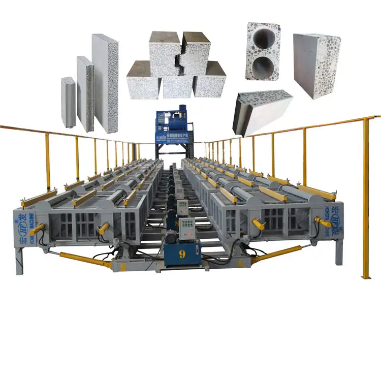 Holle Kern Wandpanelen Eps Cement Prefab Betonnen Wandpaneel Machine Betonplaten Maken Machine