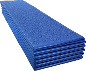 เสื่อโยคะสีฟ้าเสื่อโยคะวัสดุ EVA เป็นมิตรกับสิ่งแวดล้อม - Product Image 1