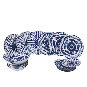 SET DA PRANZO BLU 18 PEZZI - Product Image 1