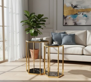 Luxury Contemporary Aluminum <b>Console</b> <b>Table</b> Modern Lightweight <b>Metal</b> Accent Furniture for Living Room Bedroom Dining Hotel Office - Product Image 2