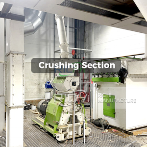 RICHI <strong>Chicken</strong> <strong>Feed</strong> Pellet Machine Factory CE Certified 8-10t/h Animal <strong>Feed</strong> Production Plant For Livestock Poultry - Product Image 2