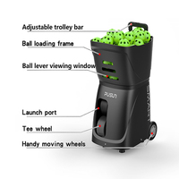 Máquina de pelota de tenis Robot para practicar con aplicación de control remoto Tennis Ball Machine Company