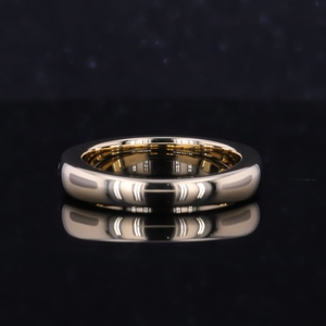 Starsgem Custom 3.2mm DEF VS Lab Diamond Channel Set 10k Yellow Gold Eternity <strong>Ring</strong> <strong>Plus</strong> <strong>Size</strong> Stackable Fine Jewelry - Product Image 4