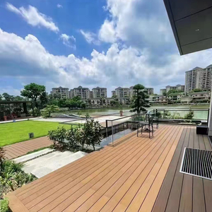 Revêtement de <span class=keywords><strong>sol</strong></span> pour terrasse extérieure terrasse en wpc plancher en bois 3d extérieur planche de terrasse composite en wpc plancher en wpc résistant aux fissures - Product Image 4
