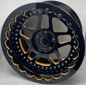 Rines Bogart Personalizados Super D-10 de <span class=keywords><strong>15x10</strong></span>, 18x10/10.5, 19 y 20 Pulgadas, Espacio Trasero de 4.5, 6-5.5 para Silverado/Sierra, Extremo Trasero Estrecho, 6x139.7, 5x120 - Product Image 2