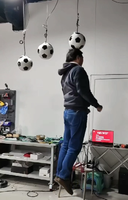 Utilisation d'un ballon de football aérien, Top Ball Game Jeux interactifs Jeux d'événement Jeux de carnaval Accessoires