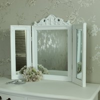 Miroir de courtoisie de maquillage à trois volets Factory 3 Trois miroirs de bureau pliables Espelho Espejo Tabletop Spiegel Miroir Miroir Miroir de maquillage