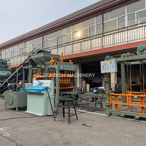 Máquina hidráulica para hacer bloques de hormigón, molde de arena hueco para cemento entrelazado de cenizas volantes, totalmente automática, con sistema de bloqueo - Product Image 6
