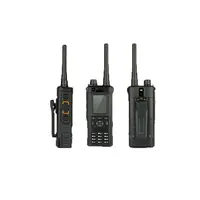 IP68 jambon étanche talkie-walkie comunicador ptt uhf 2 voies radio srmg  longue portée 100 km police radio vhf professionnel