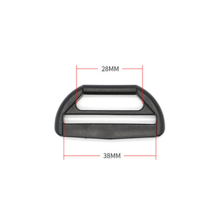 Plastic D Ring Buckle 28mm X 38mm Adjustable For <b>Bags</b> Luggage Backpack <b>Accessories</b> - Product Image 3