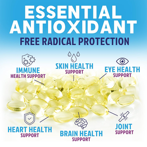 Complément alimentaire certifié GMP, marque privée, formule végane pure, vitamine E haute puissance 400 UI, gélules molles, antioxydant et soutien immunitaire - Product Image 4