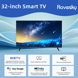 Téléviseur intelligent 4K UHD HDR en gros, 32/43/55/65/75/85/98 <span class=keywords><strong>pouces</strong></span>, Android LCD/LED, téléviseur de salle de bain, télécommande vocale, OEM, usine personnalisée - Product Image 2
