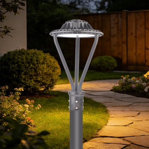 Lumière de jardin <span class=keywords><strong>LED</strong></span> à capteur photoélectrique en aluminium 150W IP67 résistant au <span class=keywords><strong>feu</strong></span> avec garantie extérieure de 5 ans - Product Image 1