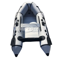 Bateau de pêche gonflable PVC Pedal Patrol 300 personnalisé avec logo d'usine, en aluminium durable
