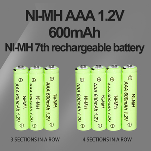 Nhà máy chất lượng cao <span class=keywords><strong>RC</strong></span> Pin gói NiMH 600mAh <span class=keywords><strong>1.2V</strong></span> cho đồ chơi NiMH gói có thể sạc lại Ni-MH pin - Product Image 2