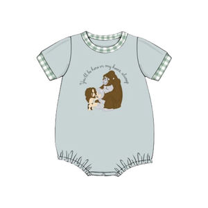 ชุดรอมเปอร์เด็กผู้หญิง RTS Boutique Animals ผ้าคอตตอนผสมสแปนเด็กซ์ 95% พิมพ์ลายบนผ้า Worsted น้ำหนัก 200-220 กรัมต่อตารางเมตร ซิปซ่อน สำหรับเด็กแรกเกิด - Product Image 4