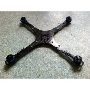 Haute résistance 7 pouces FPV à travers le support en Fiber de carbone feuille de Drone aérien modèle V2 Drones accessoires - Product Image 3