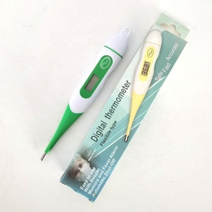Fabricante OEM cores e design CE aprovado impermeável digital flexível vet Veterinário animal pet cavalo vaca cão termômetros - Product Image 6