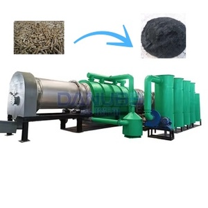 Four de carbonisation de sciure de bois, machine de production de charbon de bois, machine de pyrolyse - Product Image 1
