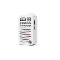 Radio portable haute puissance D-22 pour personnes âgées avec batterie au lithium, lecteur de carte et fonction d'enregistrement pour appels professionnels