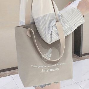 Women's Handheld Canvas Artistic Youth Tote <b>Bag</b> INS Korean Style <b>Large</b> Capacity Mommy <b>Bag</b> - Product Image 4
