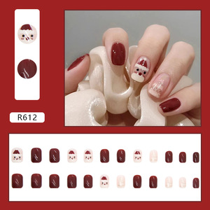 Faux <span class=keywords><strong>ongles</strong></span> Aurora sirène en gros, <span class=keywords><strong>ongles</strong></span> artificiels irisés forme cercueil, dégradé caméléon, French manucure pour salon - Product Image 3